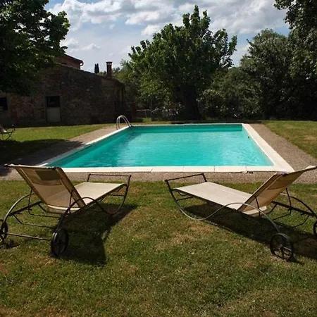 Charming House In + Pool Ferienhaus Trequanda